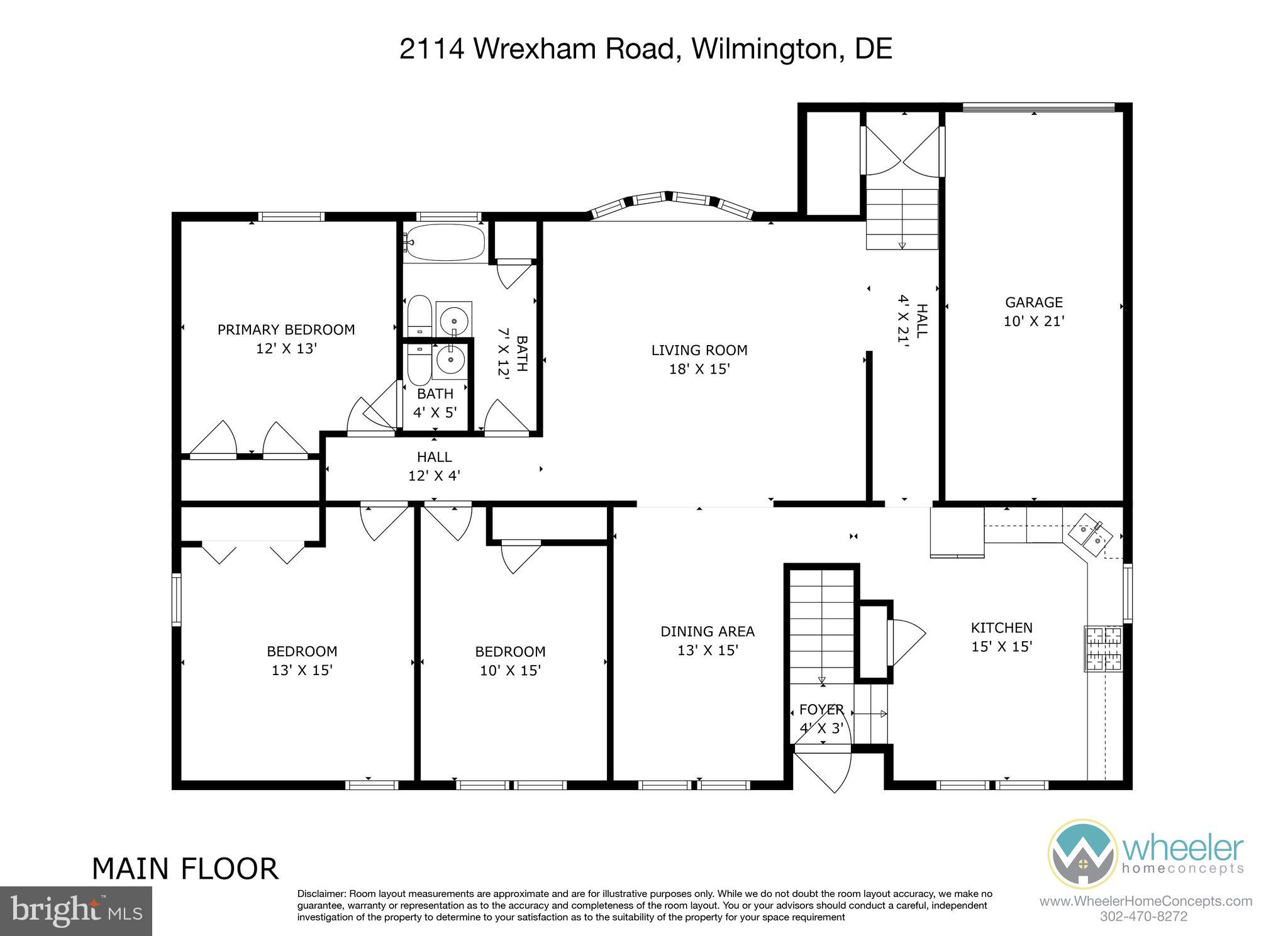 2114 Wrexham Road Wilmington, DE 19810 - Photo 26 of 27 Main level