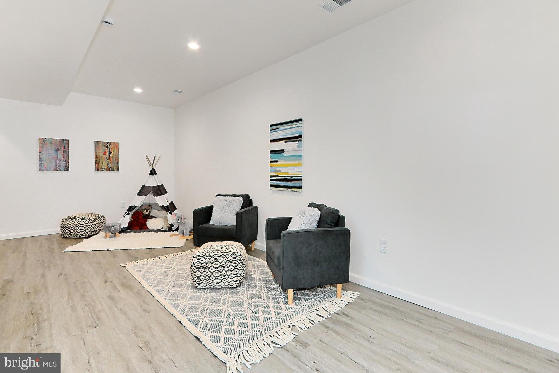 6430 Franconia Road Springfield, VA 22150 - Photo 13 of 21 Optional Finished Basement Rec Room