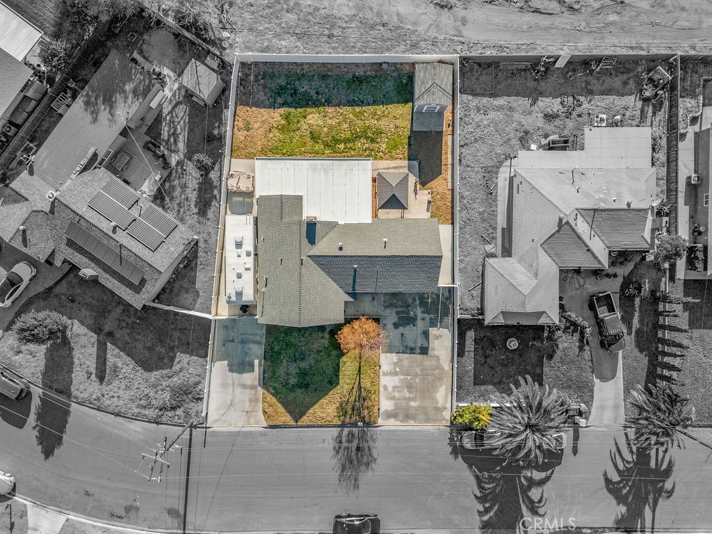 3540 Cannes Avenue Riverside, CA 92501 - Photo 32 of 32 an aerial view of residential houses with outdoor space