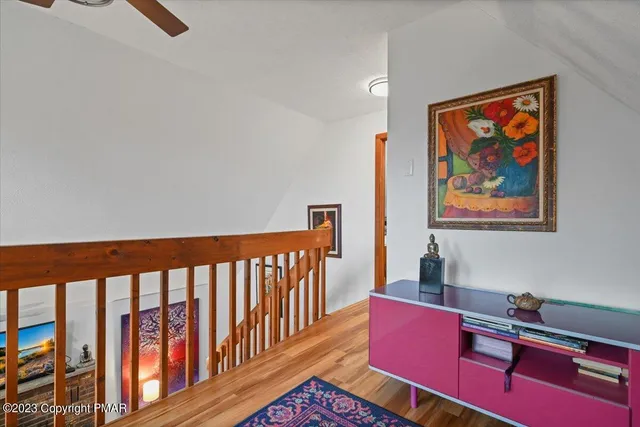 a backyard of a house