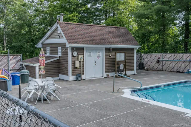 a view of house with patio