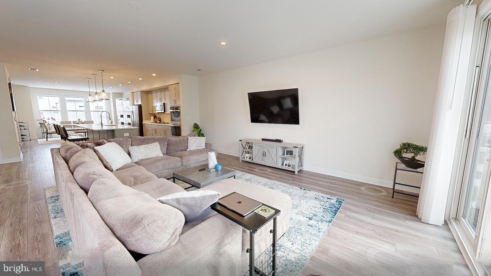 12342 Azure Lane, Unit 24 Fairfax, VA 22033 - Photo 11 of 38 Main level: Living Rm, Kitchen, Dining Rm