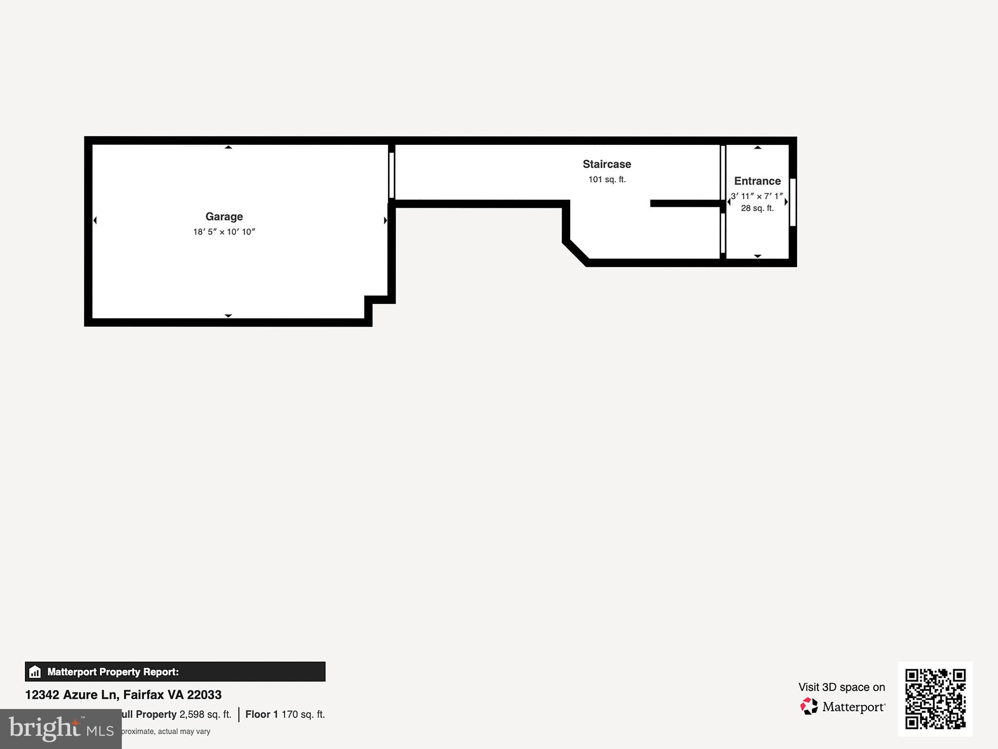 12342 Azure Lane, Unit 24 Fairfax, VA 22033 - Photo 36 of 38 Unit Floor Plan