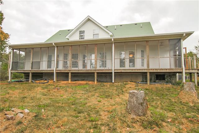Rear view of the home 