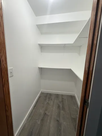 wooden floor in an empty room