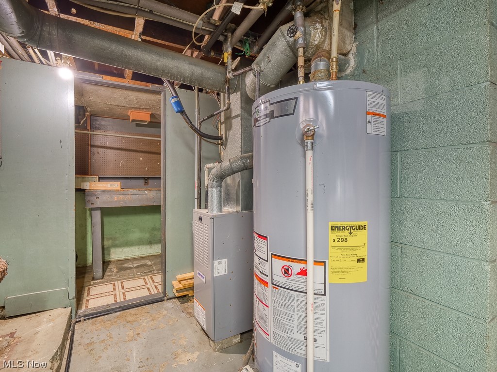 3774 Highland Road Cleveland, OH 44111 - Photo 24 of 31 Utility room featuring water heater