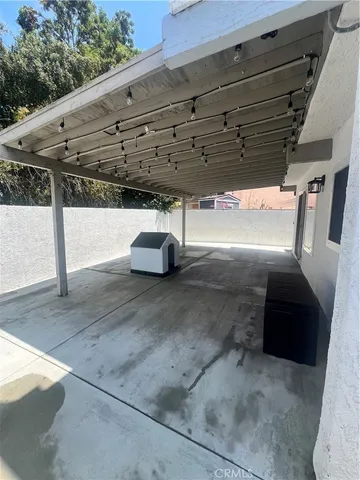 a view of outdoor space and deck