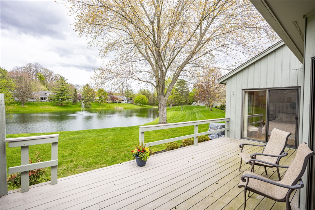 53 Waterview Circle Rochester, NY 14625 - Photo 31 of 41 large deck with view