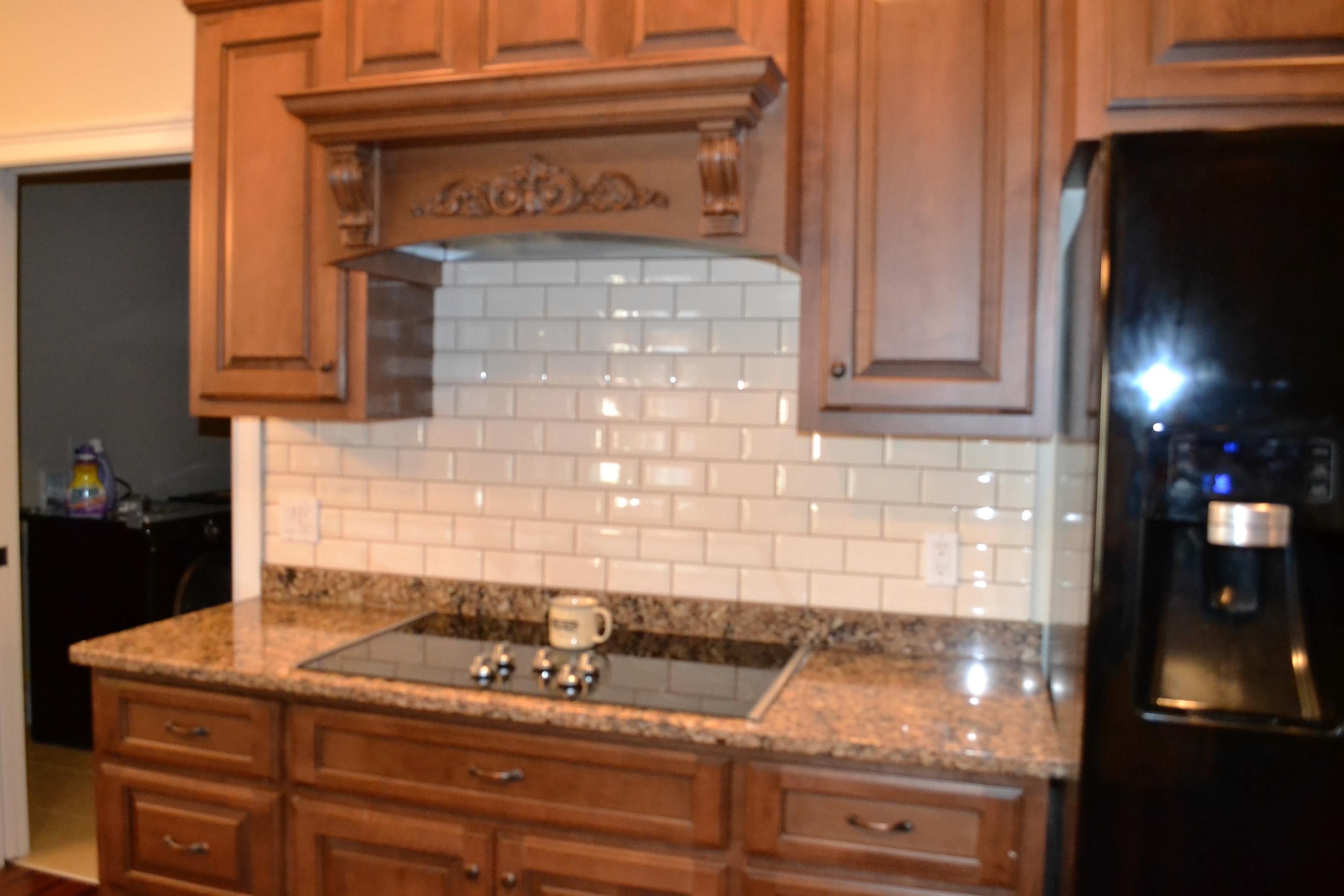 New backsplash