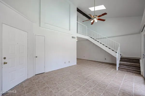 wooden floor in an empty room