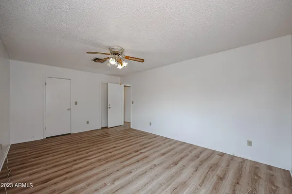 wooden floor in an empty room