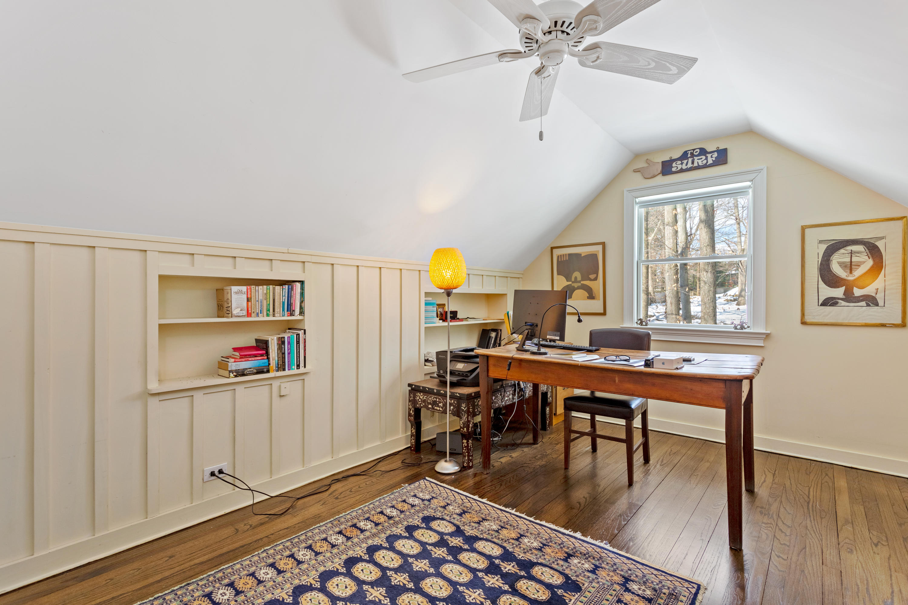 10 Little Brook Road Rowayton, CT 06853 - Photo 15 of 16 a workspace with furniture window and wooden floor