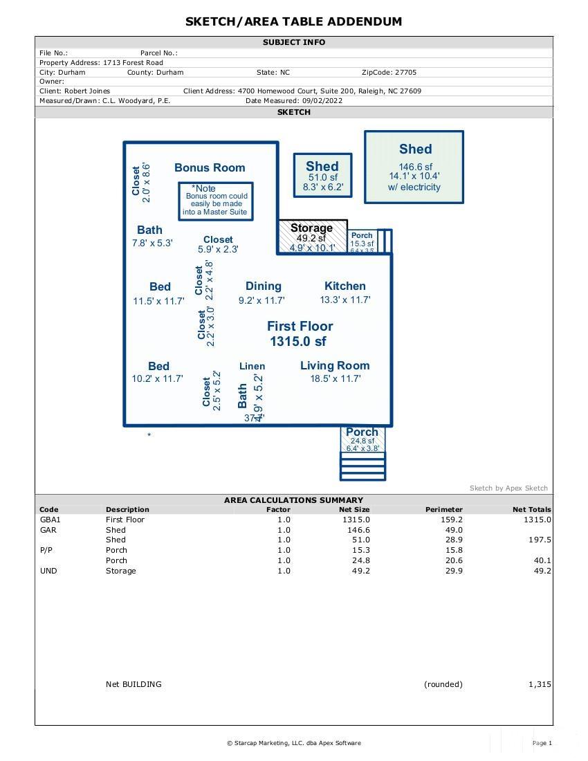 1713 Forest Road Durham, NC 27705 - Photo 3 of 35
