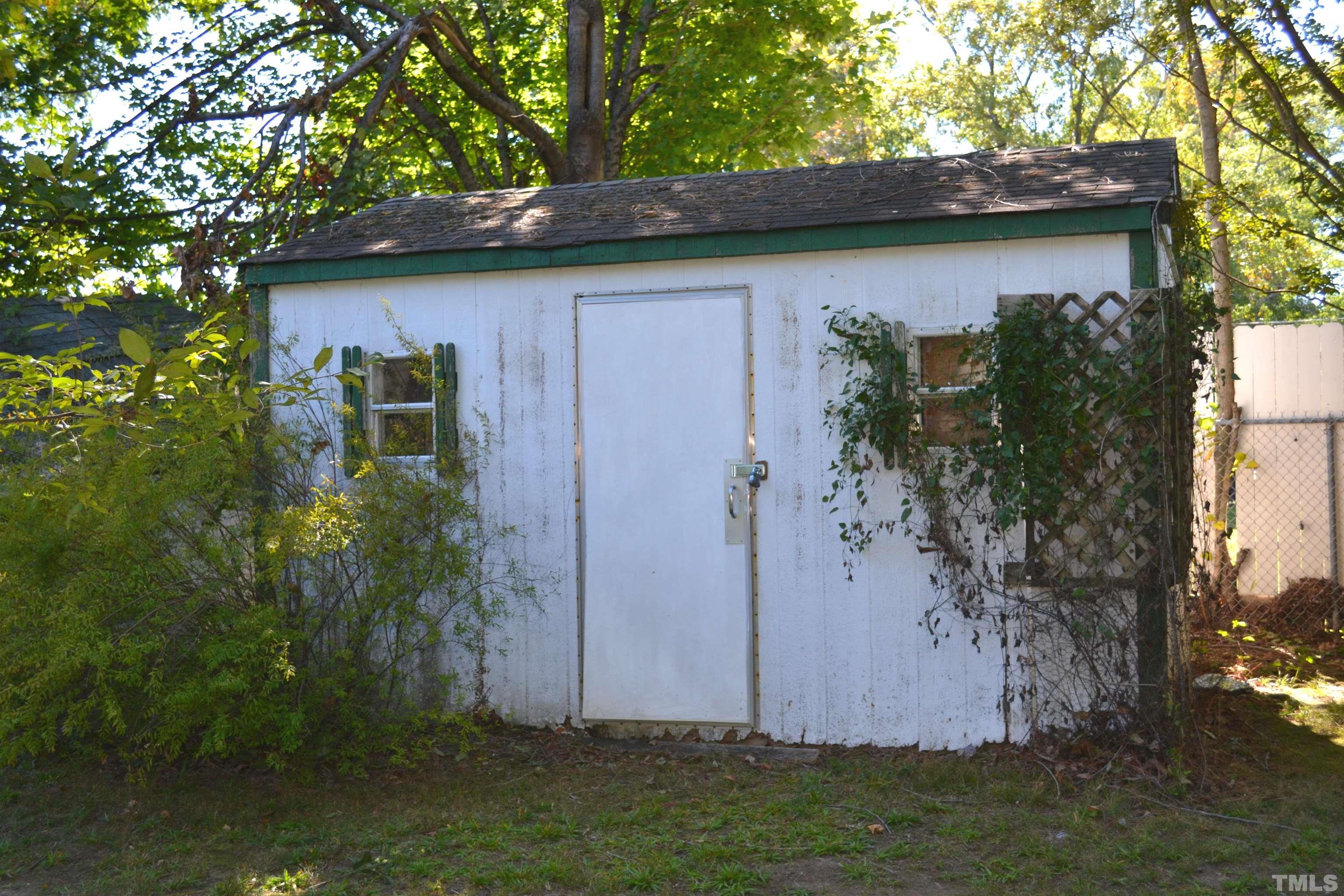 1713 Forest Road Durham, NC 27705 - Photo 4 of 35 a backyard of a house with lots of green space