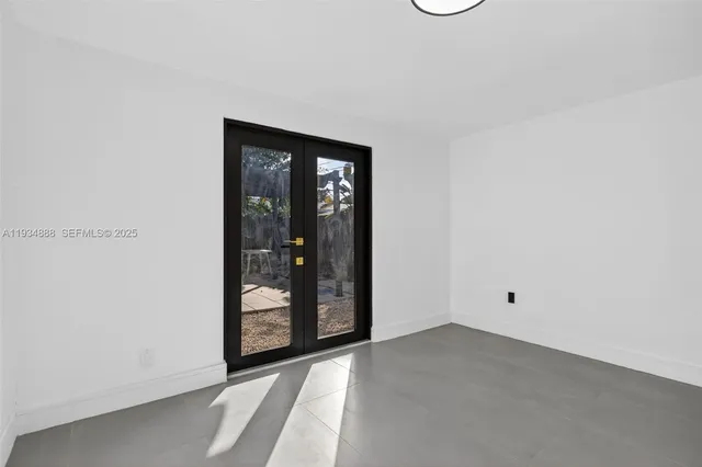 a view of a room with window