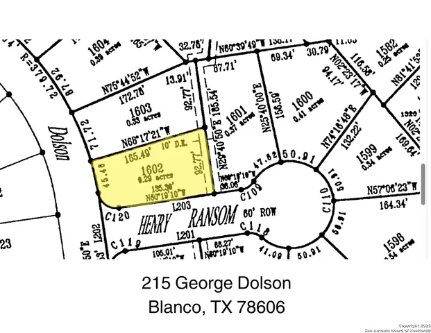$51,500 | 215 George Dolson, Blanco, TX 78606