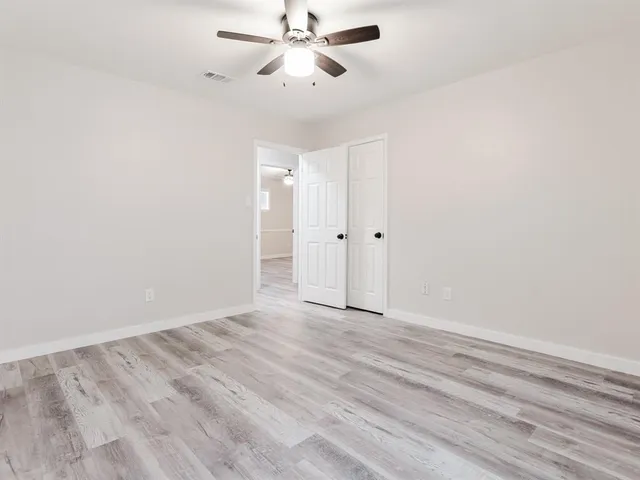 wooden floor in an empty room