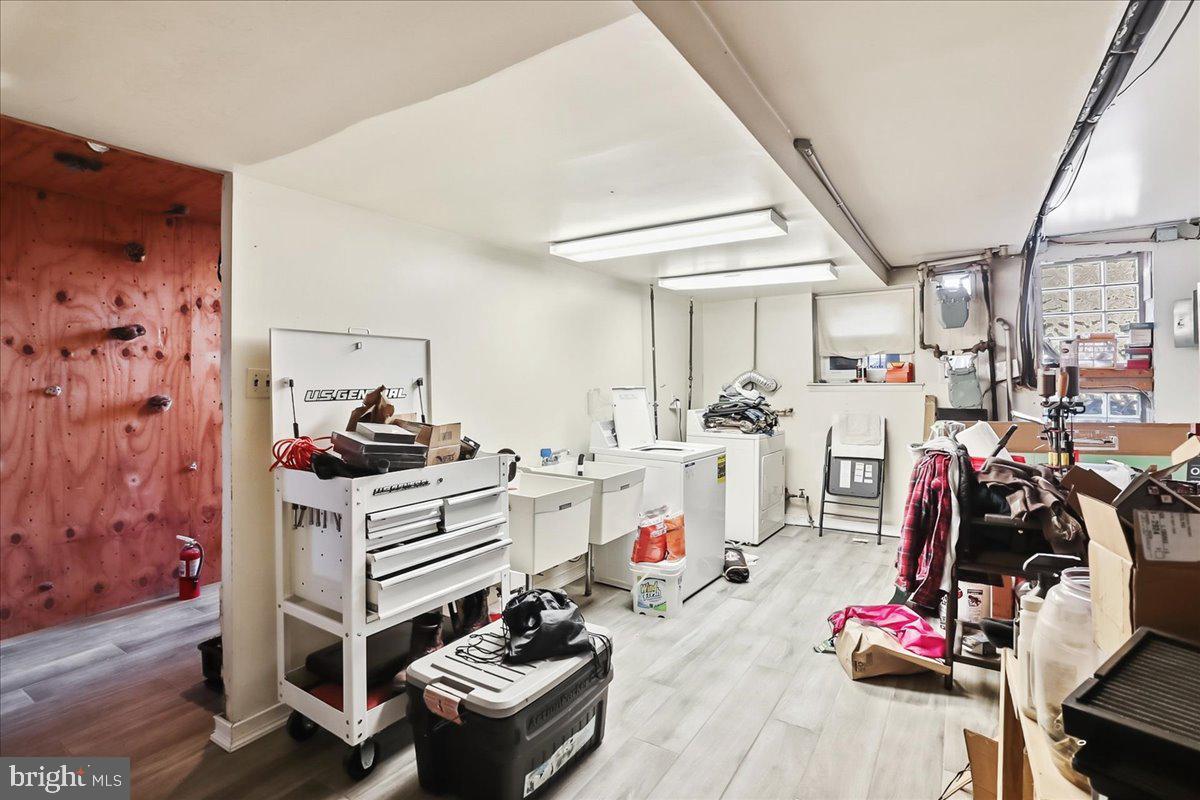 12062 Abby Road Philadelphia, PA 19154 - Photo 3 of 28 a room with gym equipment and a view of living room