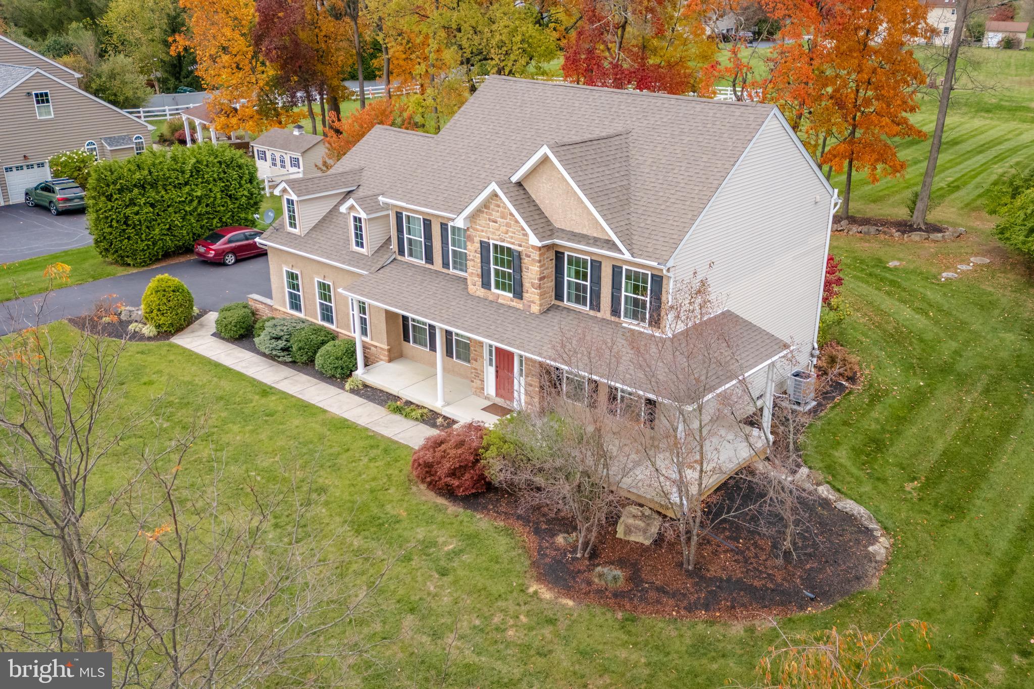 3505 Woodbyne Road Hellertown, PA 18055 - Photo 4 of 78 Wrap around front porch