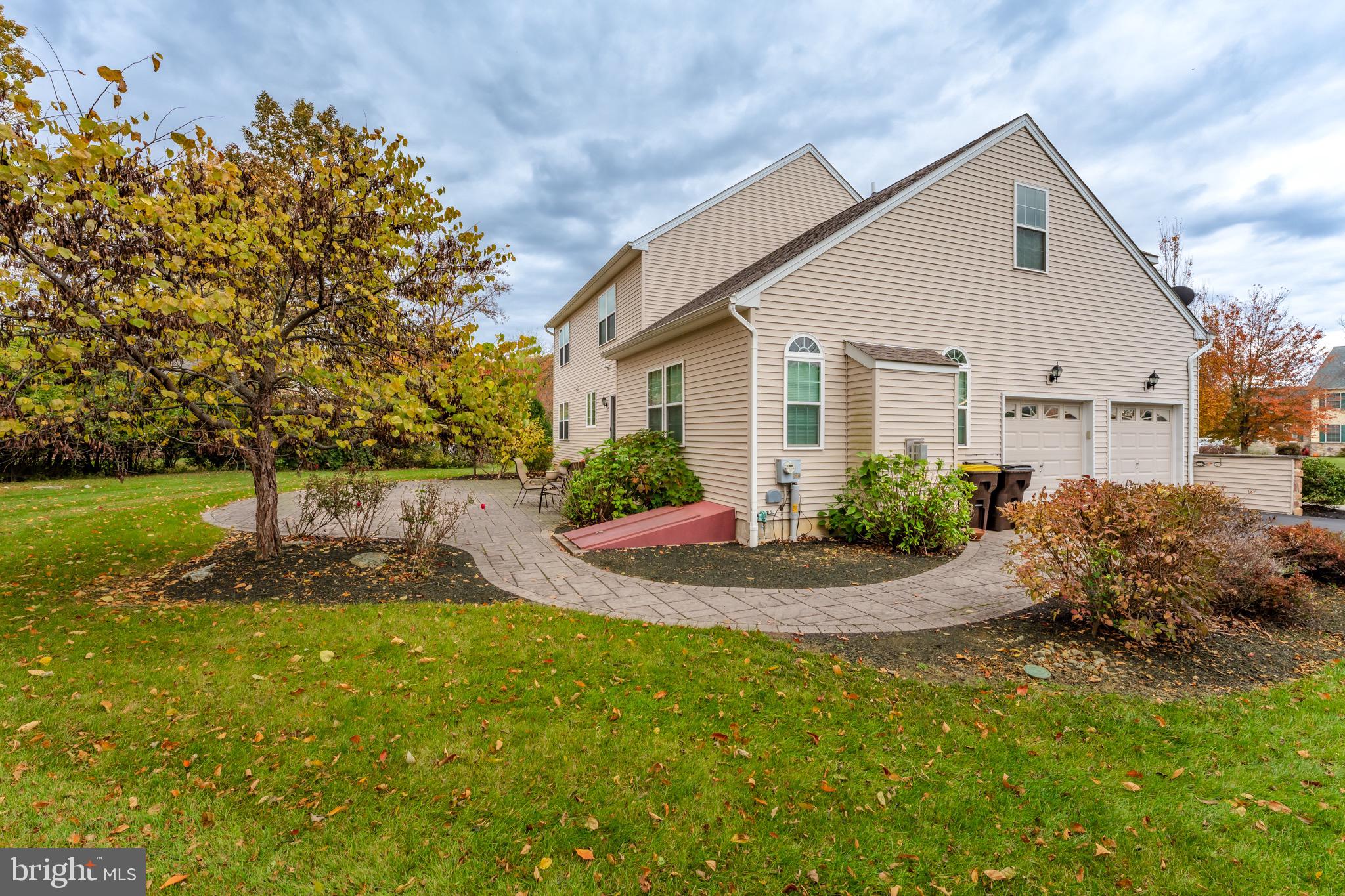 3505 Woodbyne Road Hellertown, PA 18055 - Photo 53 of 78 a front view of a house with a yard