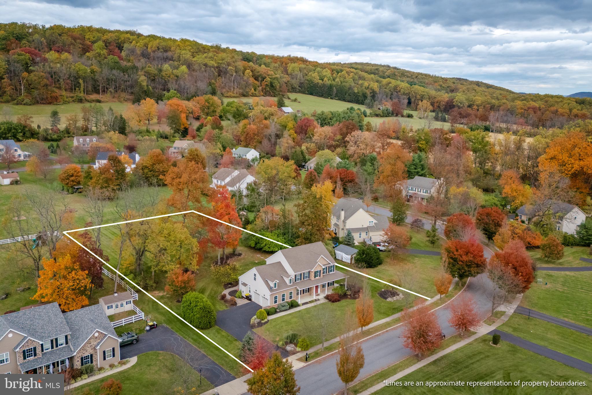 3505 Woodbyne Road Hellertown, PA 18055 - Photo 64 of 78 Lot Lines approximate