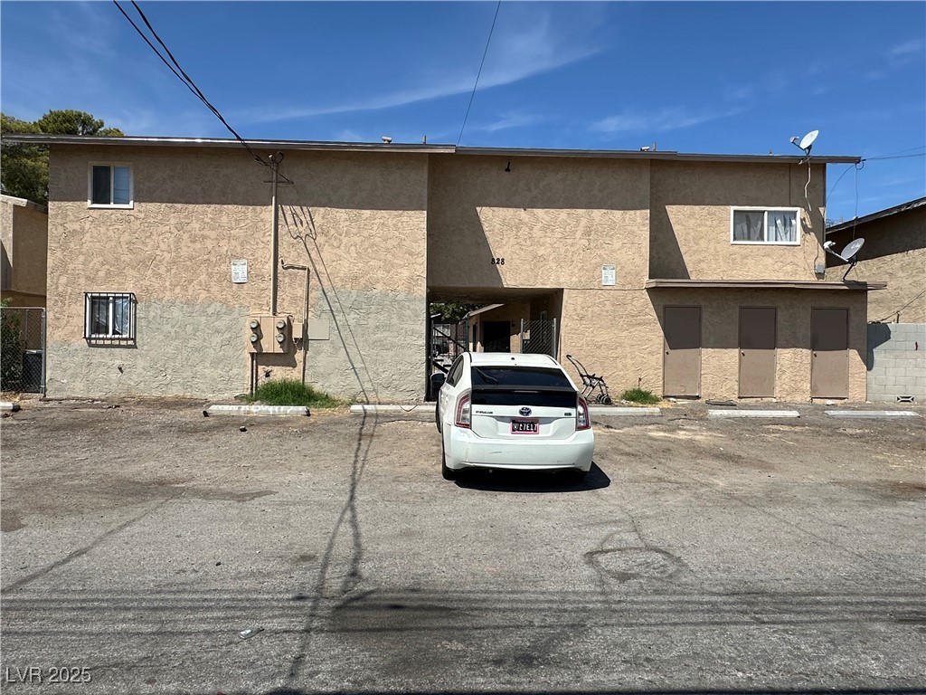 828 North Held Road Las Vegas, NV 89101 - Photo 27 of 31 Back View of property exterior uncovered parking