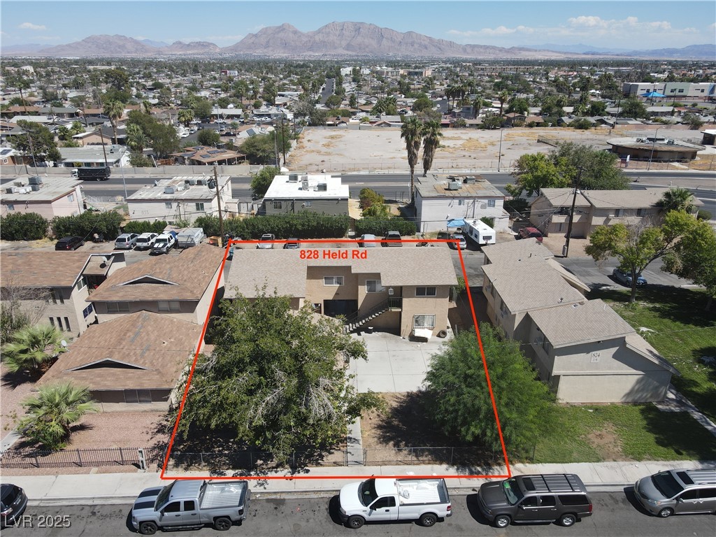 828 North Held Road Las Vegas, NV 89101 - Photo 30 of 31 Aerial View of property