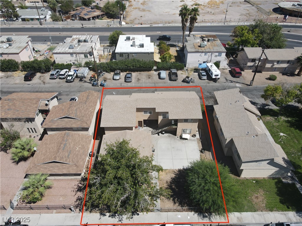 828 North Held Road Las Vegas, NV 89101 - Photo 31 of 31 Aerial view of property
