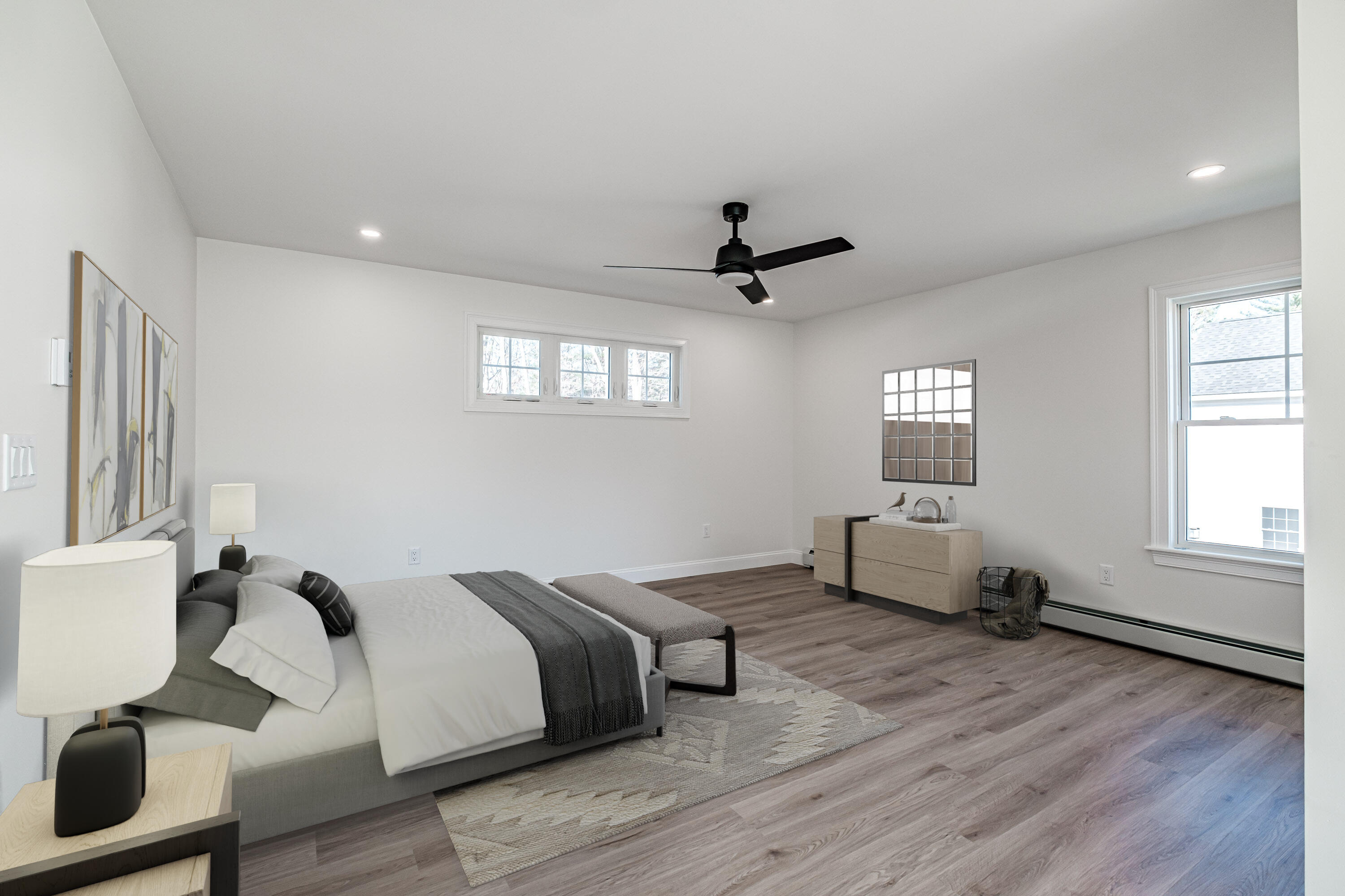 77 Chamberlain Road Scarborough, ME 04074 - Photo 40 of 94 Primary bedroom staged (1)