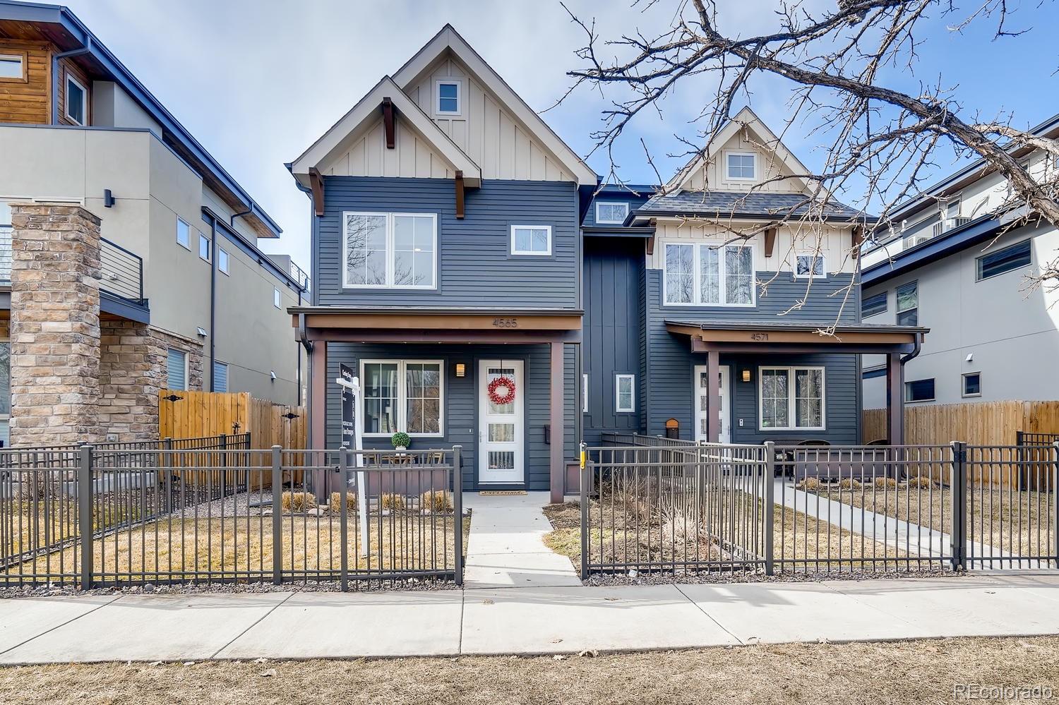 front view of a house