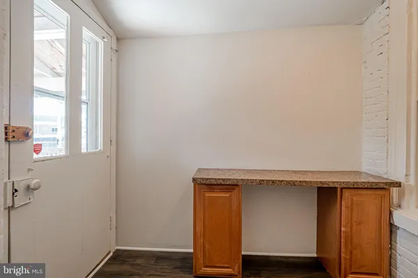 a room with storage and utility