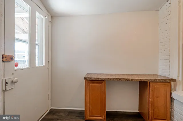 a room with storage and utility