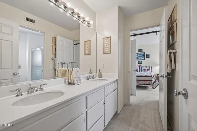 a view of hallway with closet