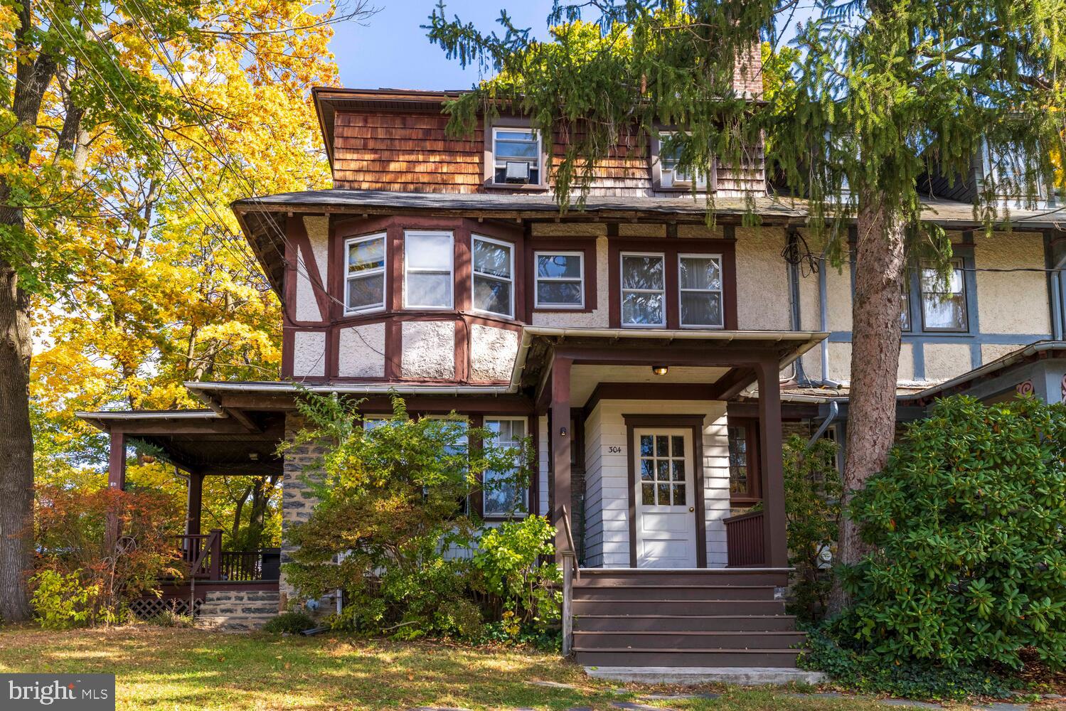 304 Florence Avenue Jenkintown, PA 19046 - Photo 2 of 31 a view of a building with a porch