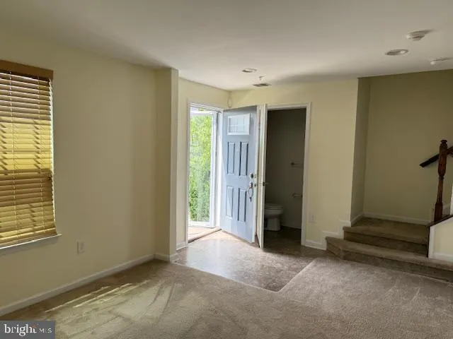 a close view of water heater room