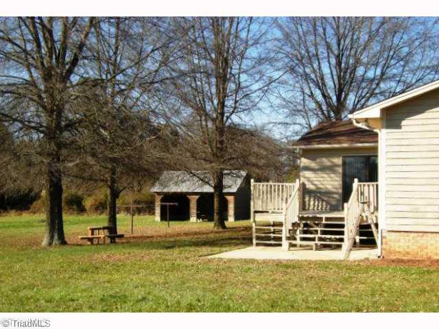 1796 Sandy Ridge Road Kernersville, NC 27284 - Photo 6 of 10 Exterior Back. Shed will be excellent for car, lawn equipment or boat