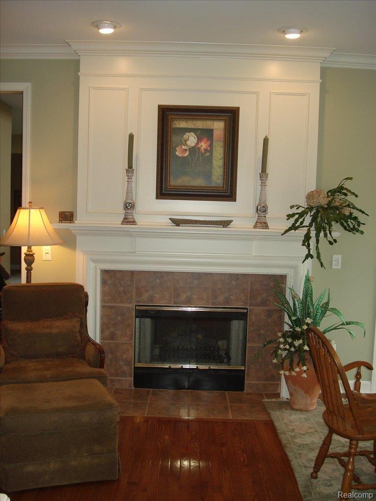 44632 Spring Hill Road Northville, MI 48168 - Photo 20 of 25 FIREPLACE IN BREAKFAST AREA