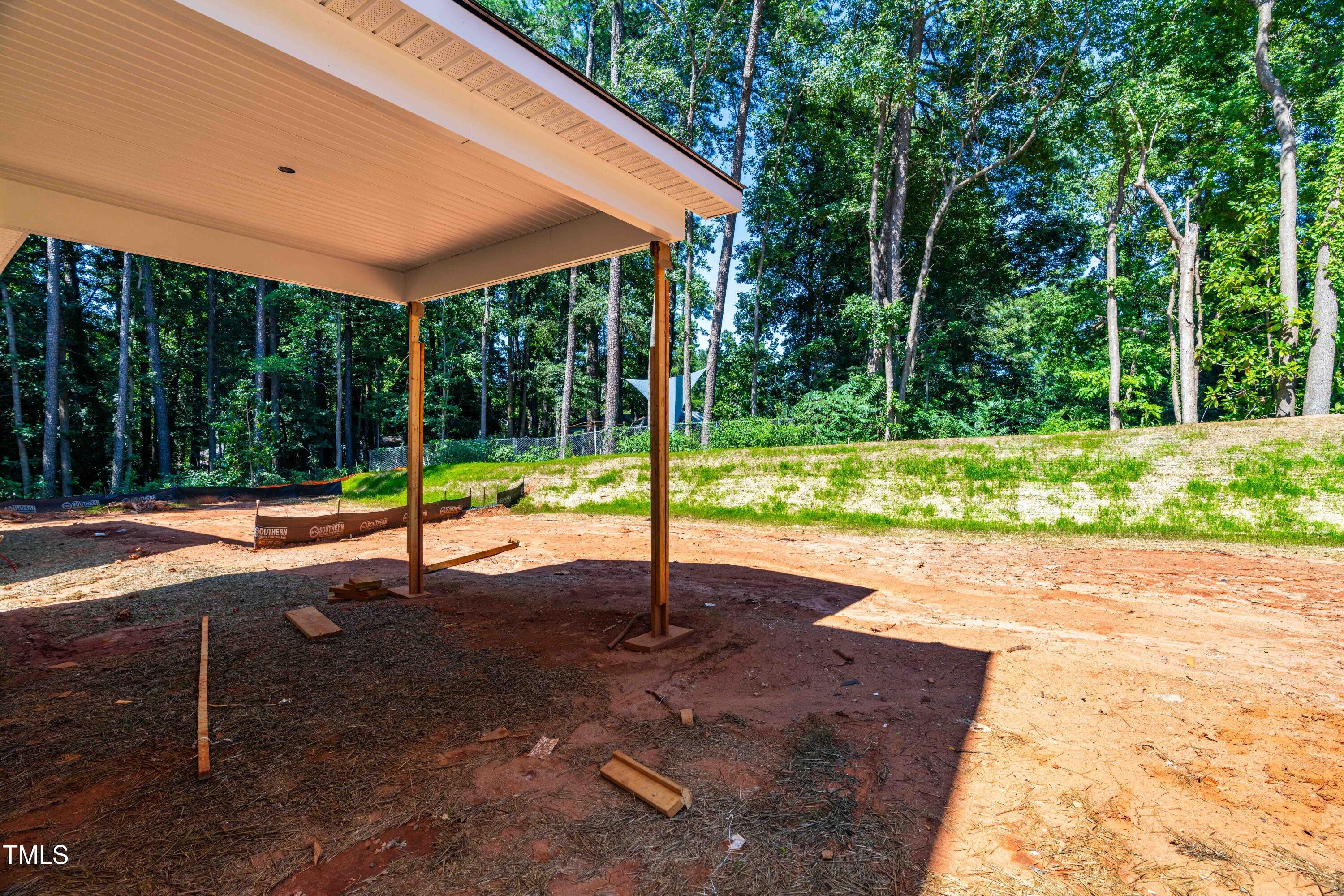 1032 Harper Road Raleigh, NC 27603 - Photo 53 of 62 a view of a backyard with swimming pool