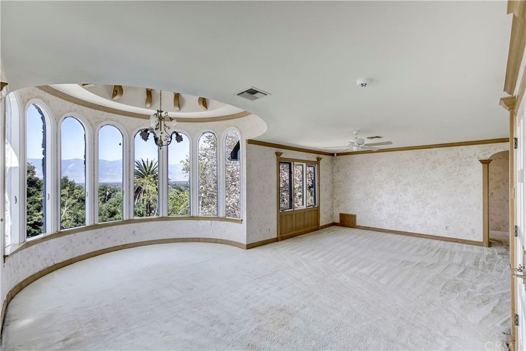 1632 Smiley Heights Drive Redlands, CA 92373 - Photo 33 of 75 a view of an empty room with a window