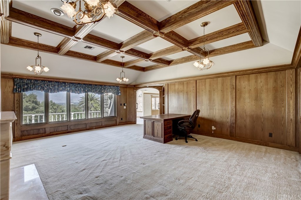 1632 Smiley Heights Drive Redlands, CA 92373 - Photo 43 of 75 a view of workspace with furniture and window
