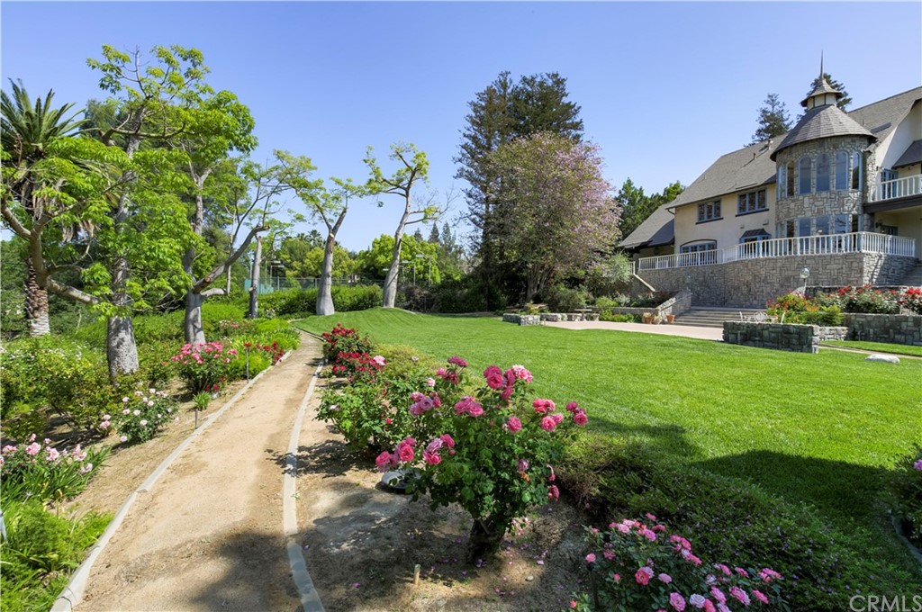 1632 Smiley Heights Drive Redlands, CA 92373 - Photo 64 of 75 a view of a house with a big yard and potted plants