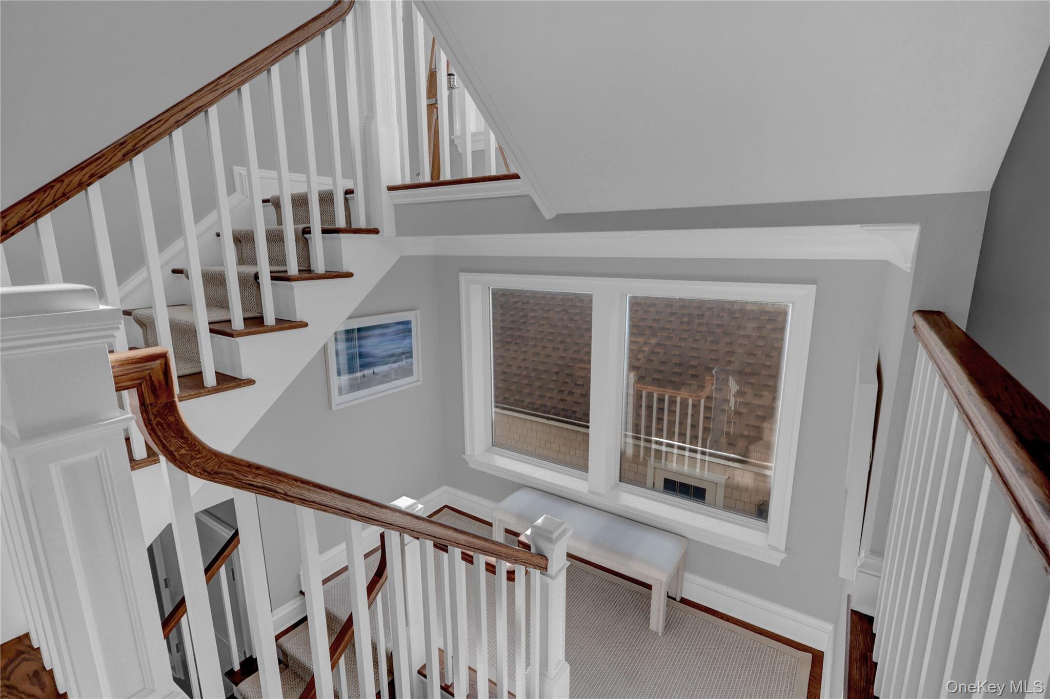 99 Parkside Drive Point Lookout, NY 11569 - Photo 23 of 50 a view of entryway with wooden floor and stairs