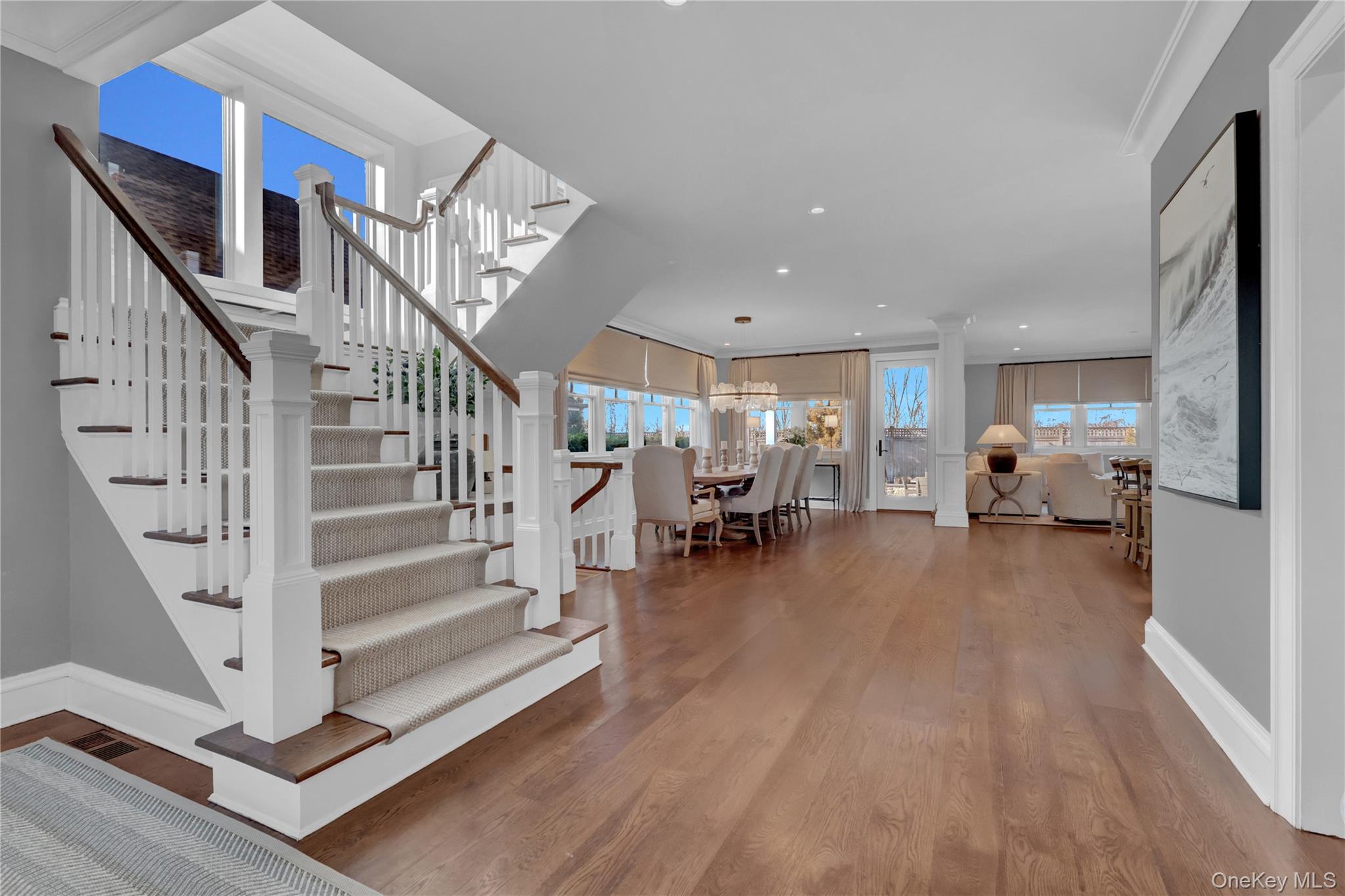 99 Parkside Drive Point Lookout, NY 11569 - Photo 8 of 50 a view of entryway livingroom and hall with wooden floor