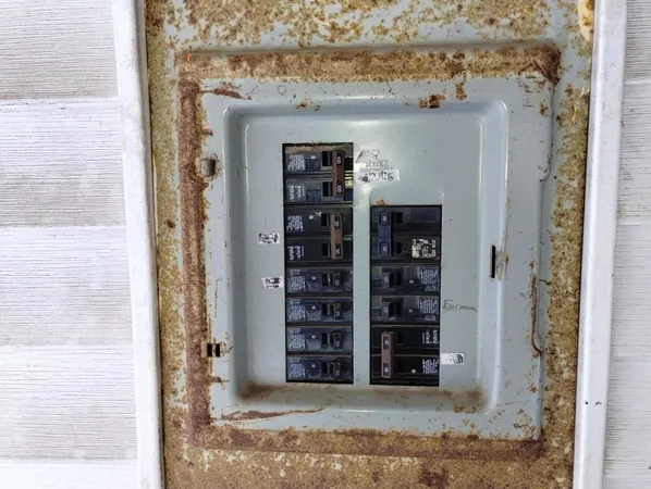 walk in closet with glass door