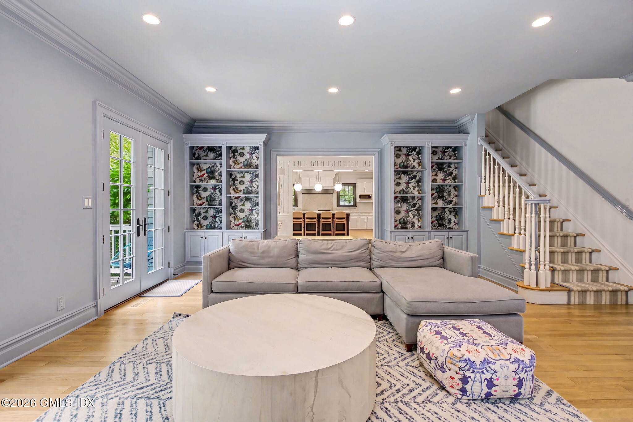 42 Breezemont Avenue Riverside, CT 06878 - Photo 12 of 25 Family Room with Built Ins
