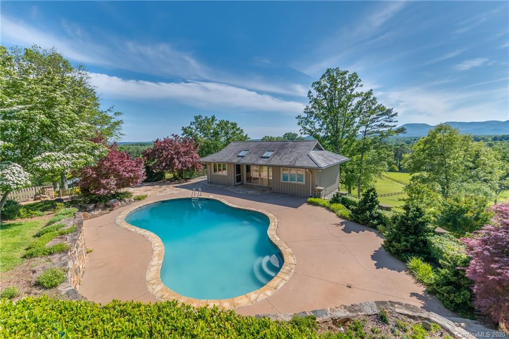 2468 Peniel Road Columbus, NC 28722 - Photo 31 of 47 an aerial view of a house