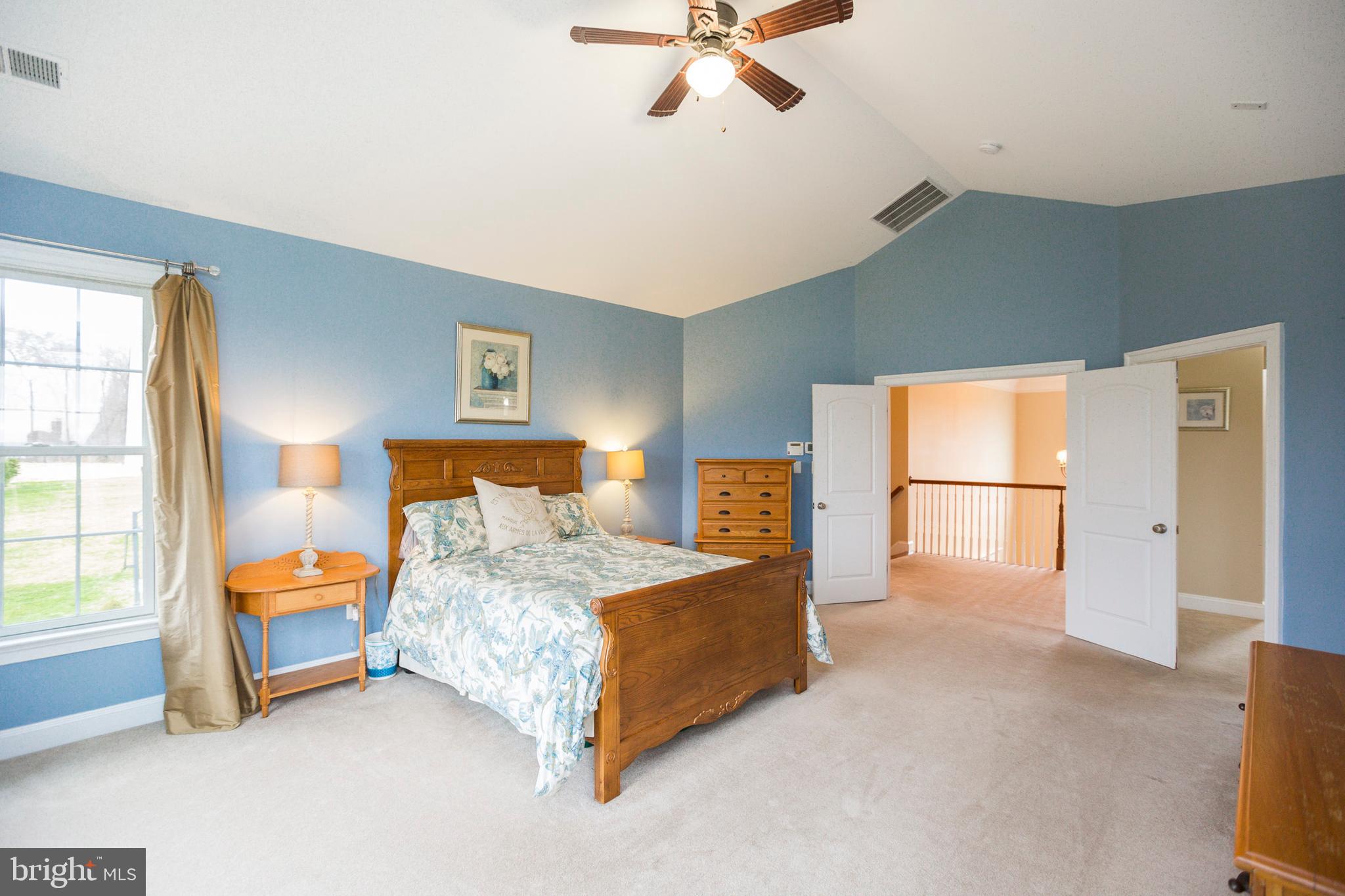 14431 Frederick Road Cooksville, MD 21723 - Photo 28 of 72 Primary bedroom with vaulted ceilings