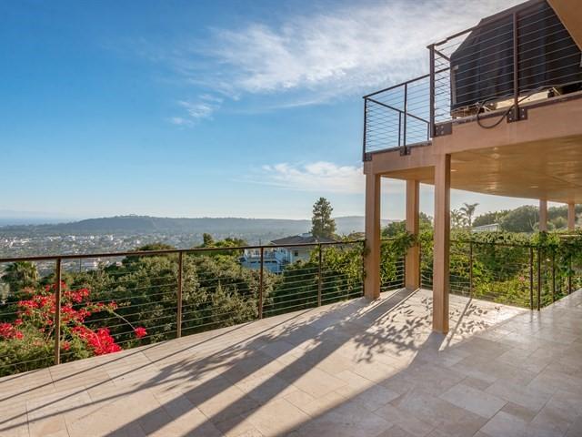 1029 Arbolado Road Santa Barbara, CA 93103 - Photo 25 of 40 Lower Level Patio w/Views