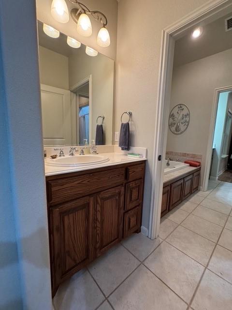 255 Chaparrals Run Azle, TX 76020 - Photo 34 of 35 vanity for 1st guest room