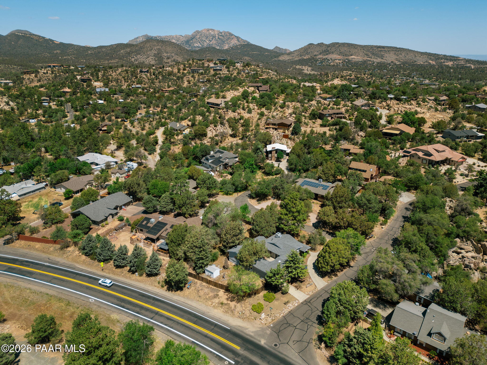 1710 Grandview Road Prescott, AZ 86305 - Photo 34 of 47 view of city and mountain